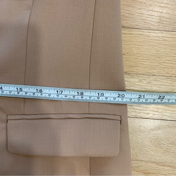 J. Crew Willa Women’s Wool Blend Camel Colored One Button Blazer Size 12 Chic - Picture 15 of 16